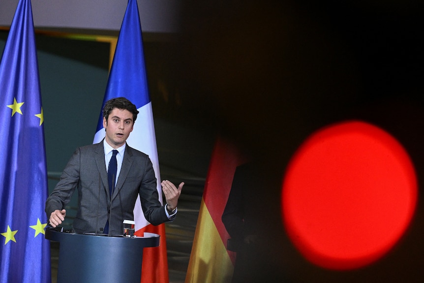 French Prime Minister Gabriel Attal 
