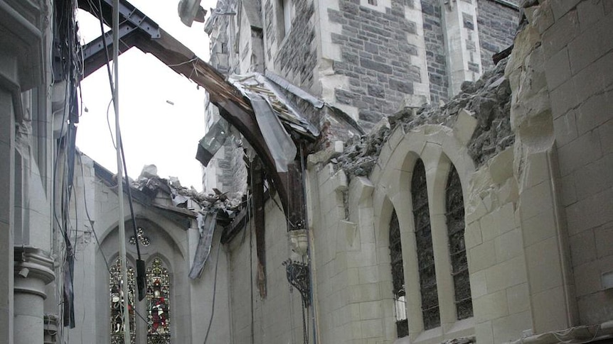 It had been reported that as many as 22 bodies were buried in the cathedral rubble.