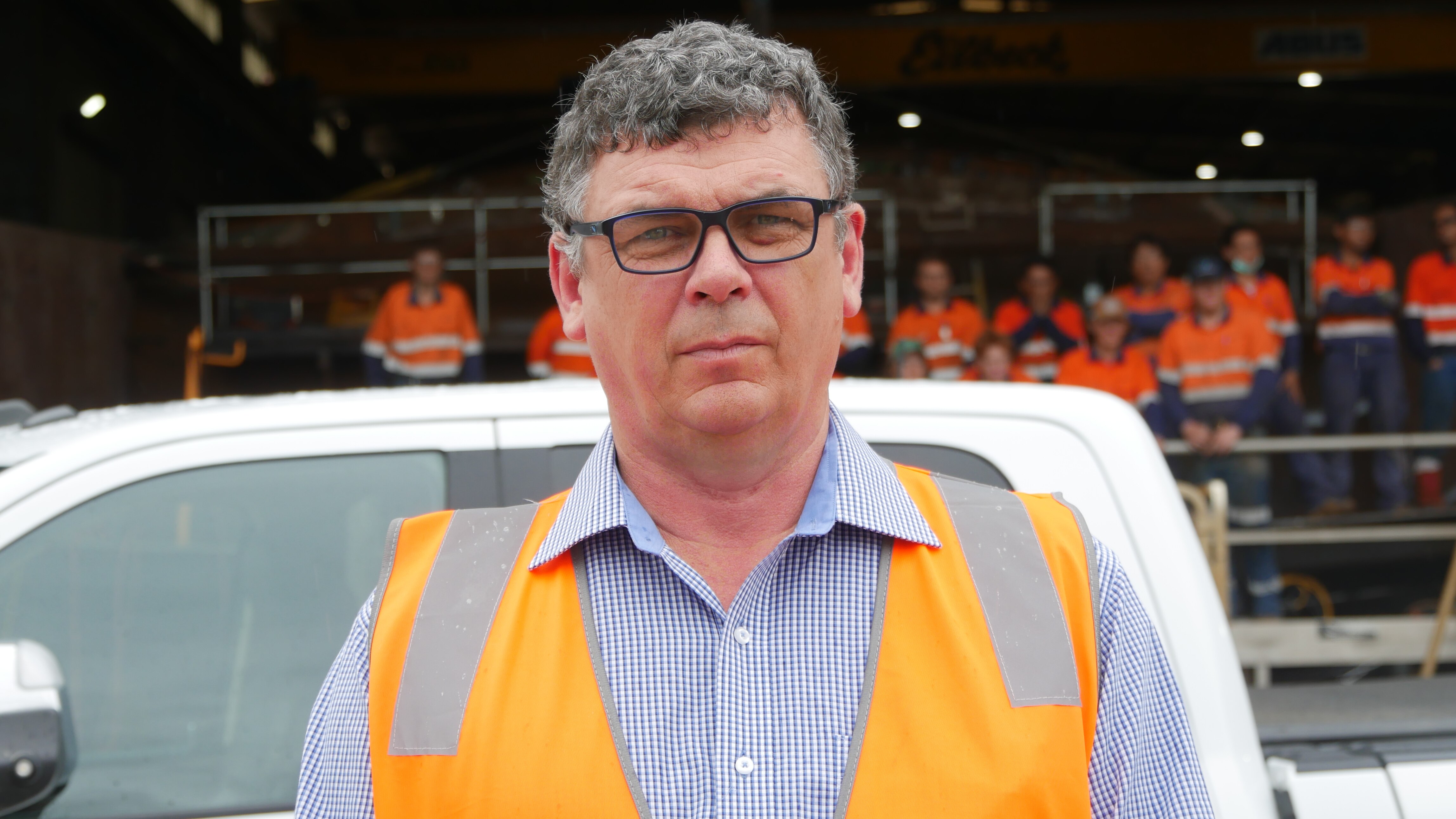 Jason's been hiring extra staff for a promised construction boom that's now been put on hold