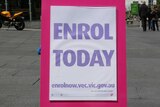 The Victorian Electoral Commission said 200,000 people enrolled ahead of the 2014 election did not vote.