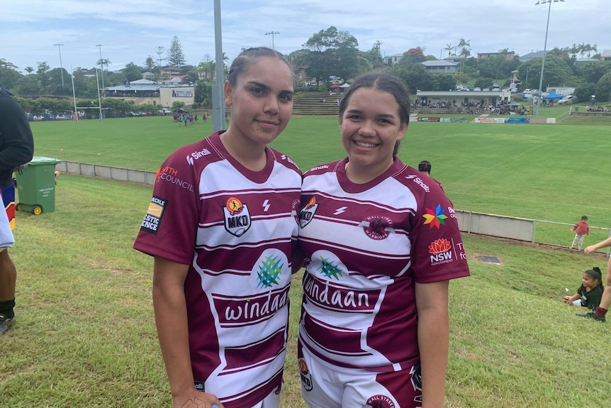 Two women's players in the East Coast Tribal League