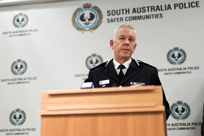 SA Police Commissioner Grant Stevens