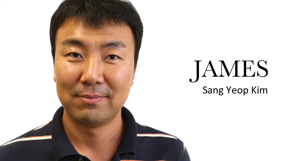 Portrait of Sang Yeop Kim who goes by the nickname James.