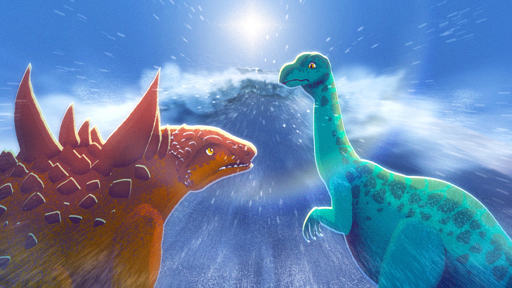 Antarctopelta vs Glacialisaurus