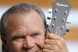 Glen Campbell at home in Malibu