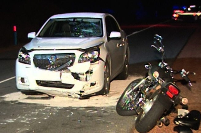 Fatal motorcycle crash in Serpentine
