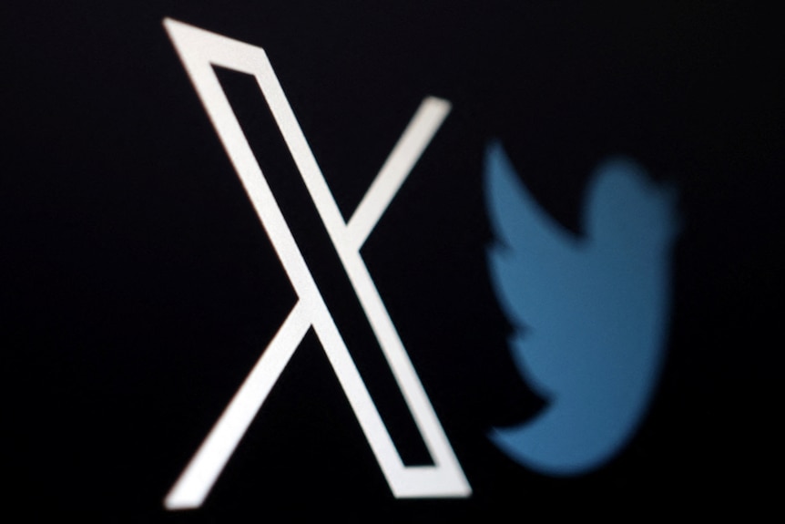 X and Twitter Logo