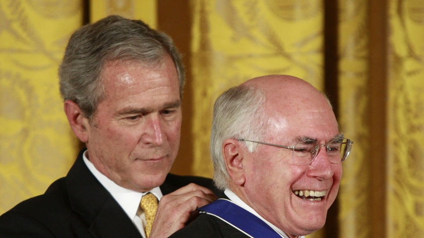John Howard receives Presidential Medal of Freedom