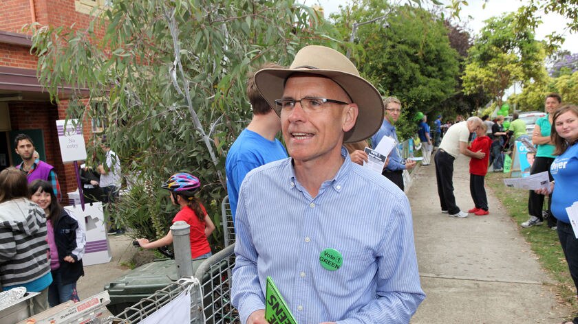 Greens candidate Clive Hamilton