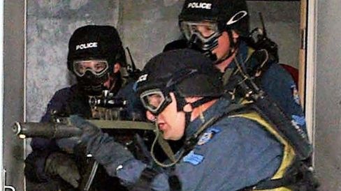 The Global Terrorism Research Centre says police are too willing to use aggressive tactics. (File photo)