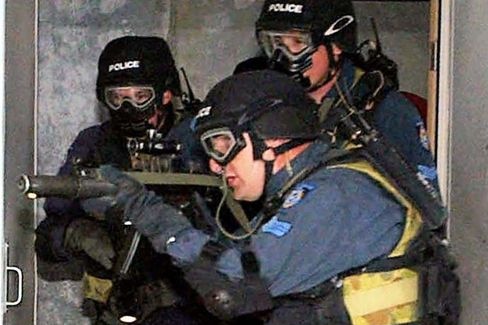 West Australian Police Tactical Response Group.