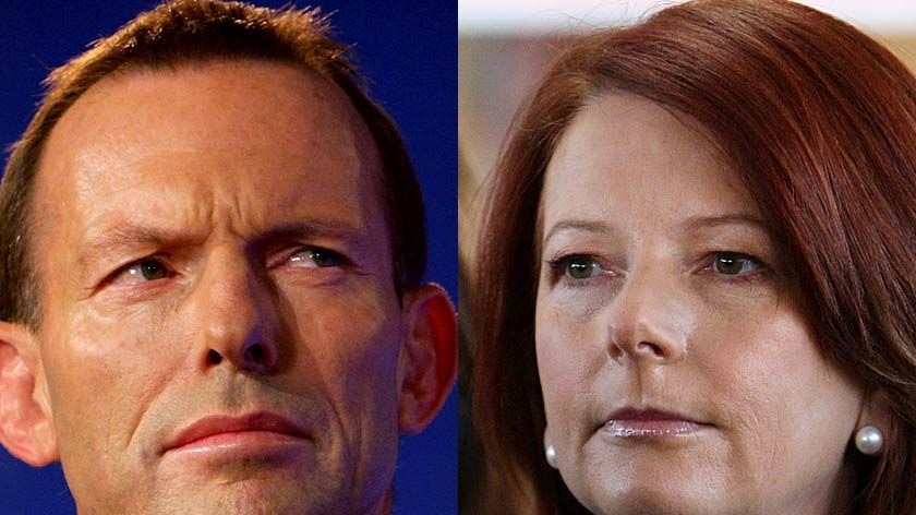 Tony Abbott leads Julia Gillard by one percentage point as preferred prime minister.