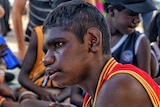 A young student at the Yirrkala School in eastern Arnhem Land analyses poetic patterns in the ancient Merri string story.