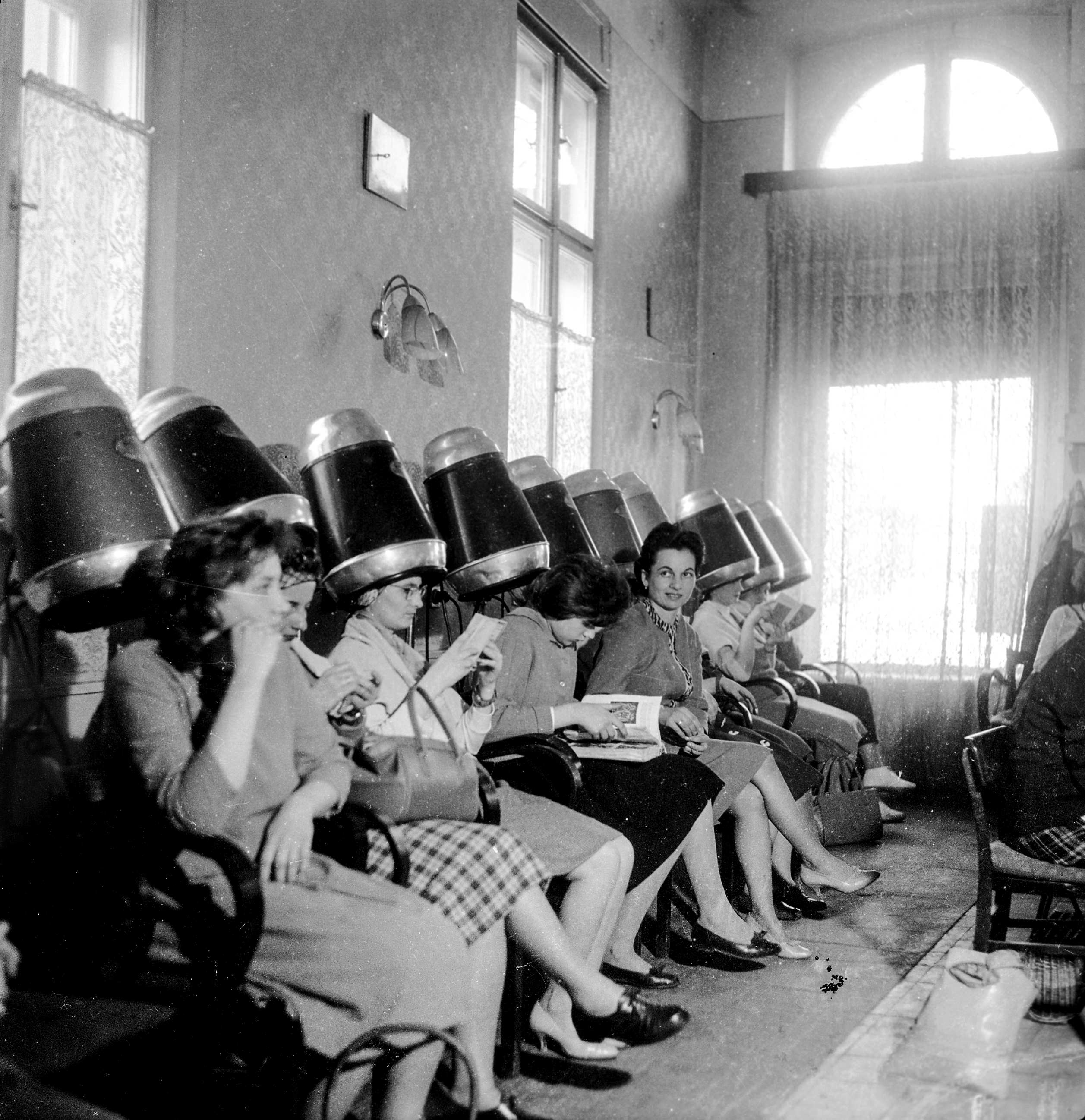 old school hair dryer