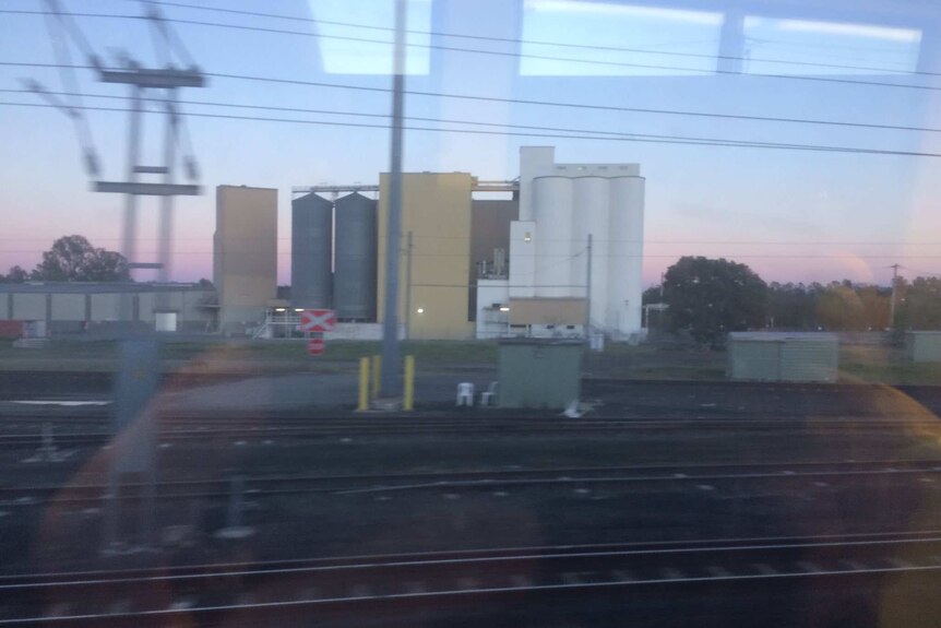 Morning commute: Brisbane train