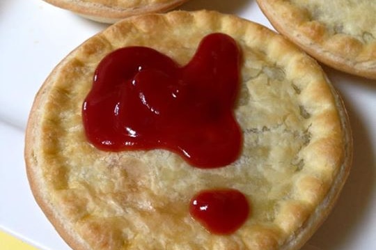 Australia Day meat pies for lunch