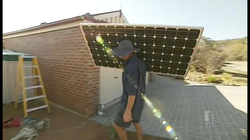 The ACT Government has indicated its solar incentive scheme could soon be closed to new applicants.