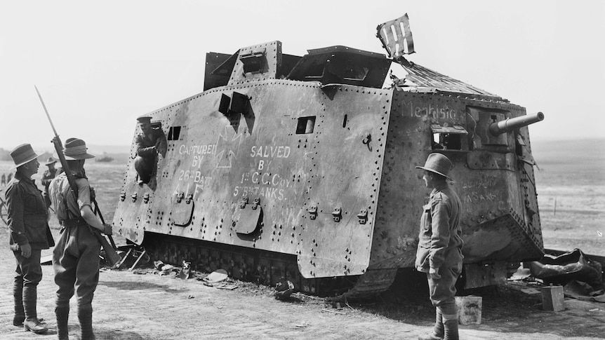 Mephisto tank captured 1918