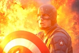 Chris Evans stars in Captain America: The First Avenger