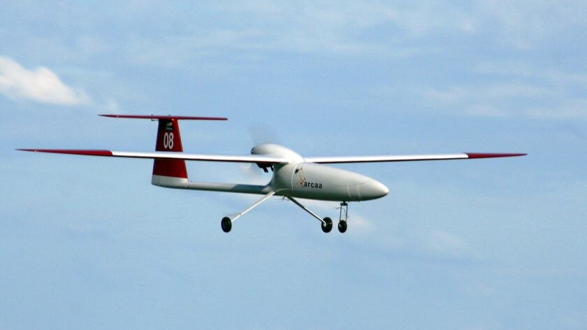 The QUT Unmanned Aircraft System in flight