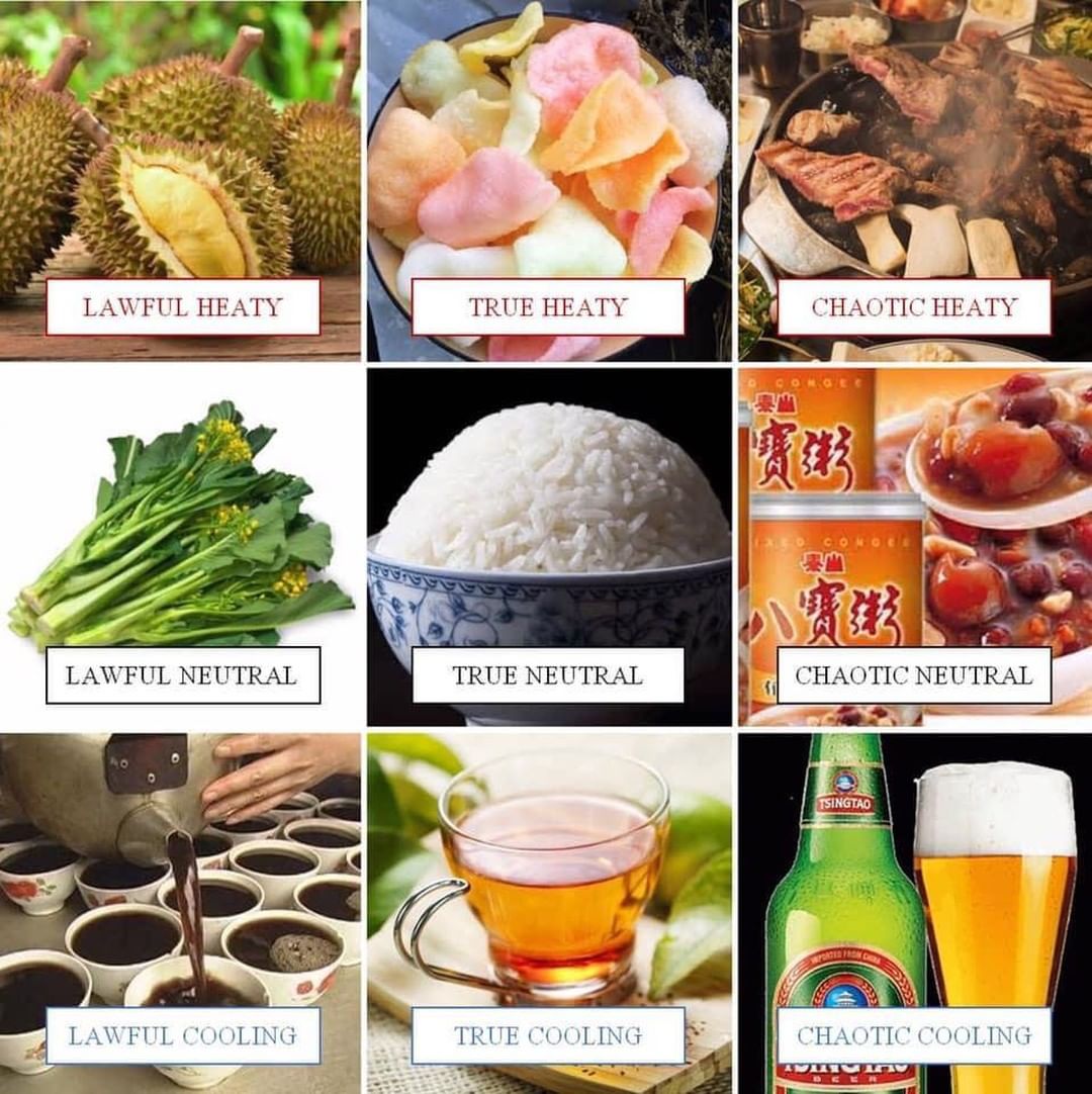 A grid of Asian food and drink photos 