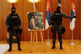 Serbian police guard impressionist masterpiece Boy in a Red Waistcoat