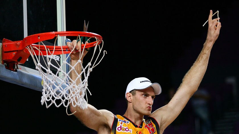 Champion Tiger: Anstey has been part of three NBL championship teams, including the 2008 side.