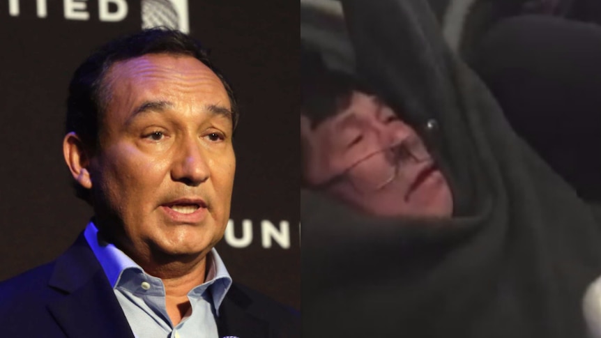 Oscar Munoz (left) and David Dao (right)