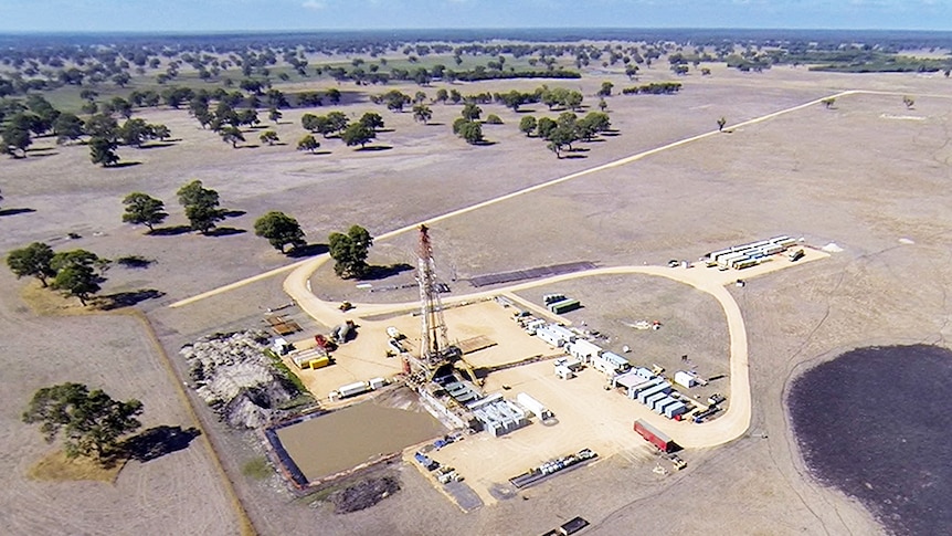 Gas well in south east