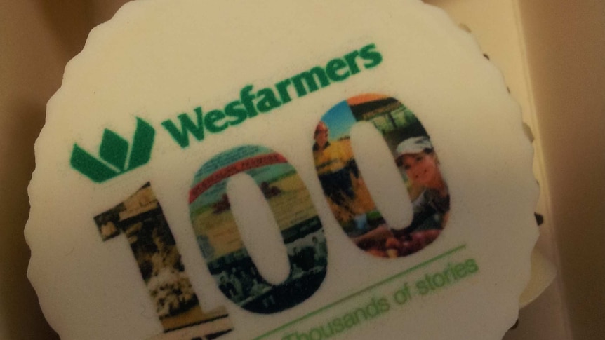 Wesfarmers 100 years anniversary cup cakes
