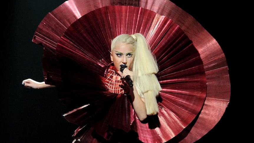 Lady Gaga performs onstage during the MTV Europe Music Awards 2011 live show.