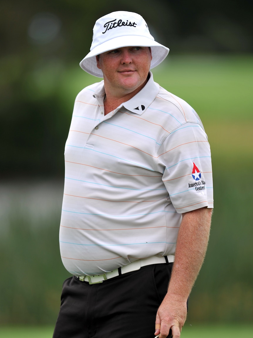 Jarrod Lyle surprised the gallery by leading the field with a scintillating 7-under opening round.