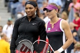 Replay looms ... Serena Williams and Sam Stosur could resume their 2011 US Open rivalry.