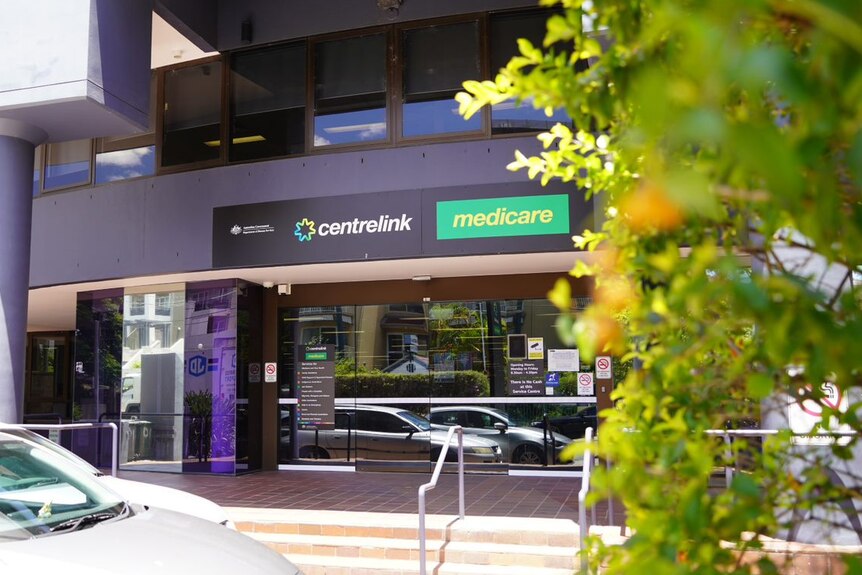 A Centrelink office in Brisbane