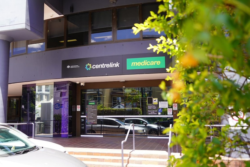 A Centrelink office in Brisbane