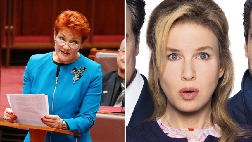 Pauline Hanson delivers her maiden speech and Bridget Jones's Baby hits cinemas.