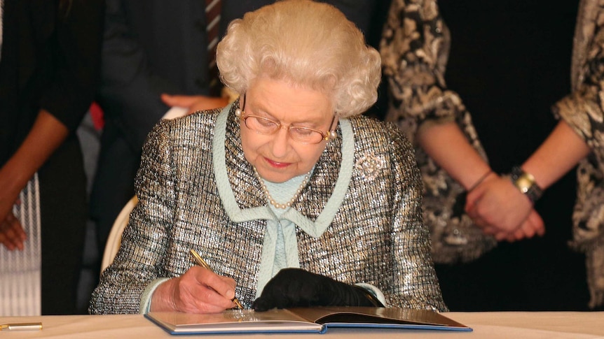 Commonwealth Charter signed by Queen Elizabeth II.