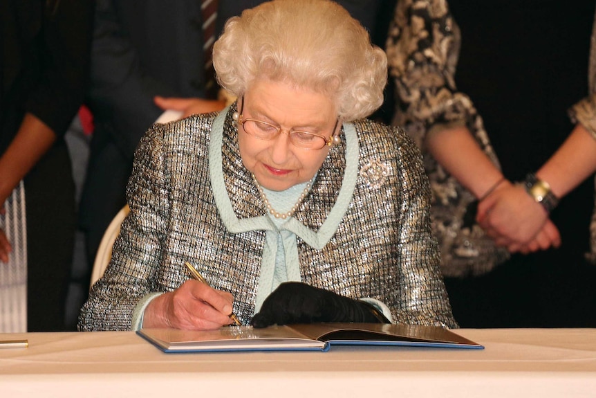 Commonwealth Charter signed by Queen Elizabeth II.