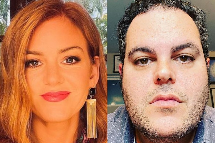 Isla Fisher and Josh Gad