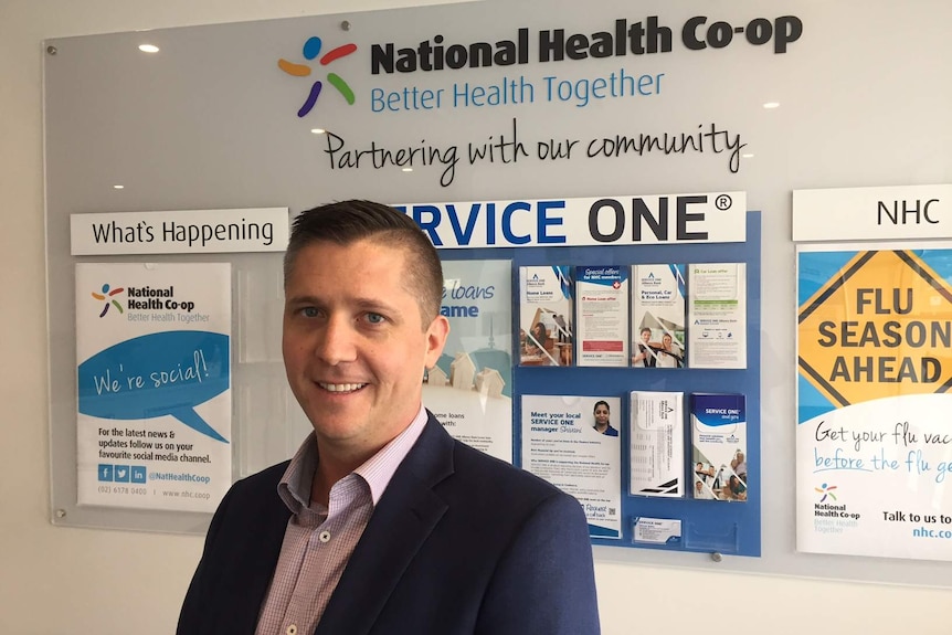 National Health Co-operative managing director Adrian Watts.