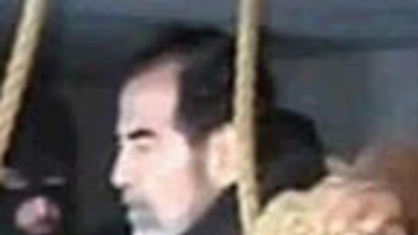 Al Iraqiya television has shown images of Saddam Hussein before his execution in Baghdad.
