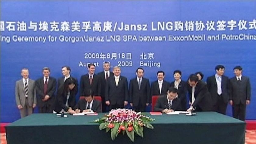 The agreement was signed in Beijing on Tuesday night