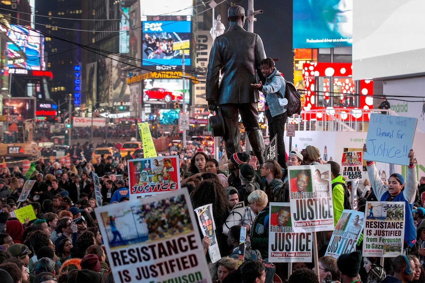 Protest over verdict