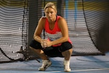 Australian women's javelin thrower Kim Mickle