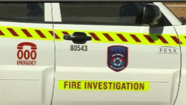 Fire authorities are investigating a house fire in the Perth suburb of Parmelia