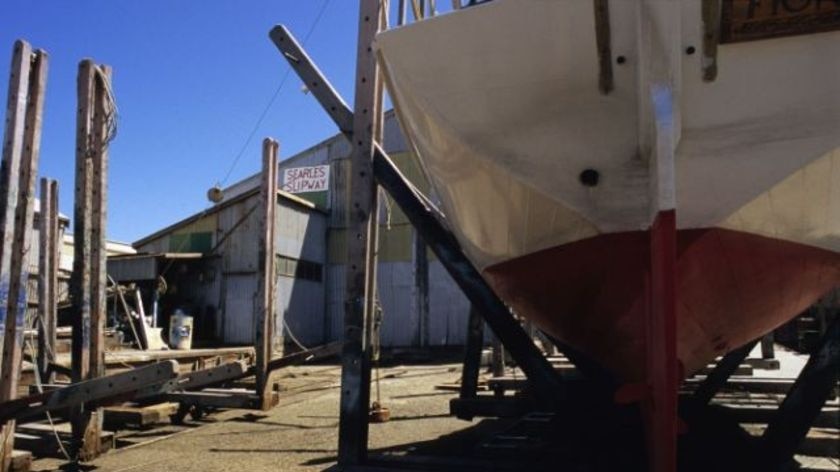 Port Adelaide boatyard