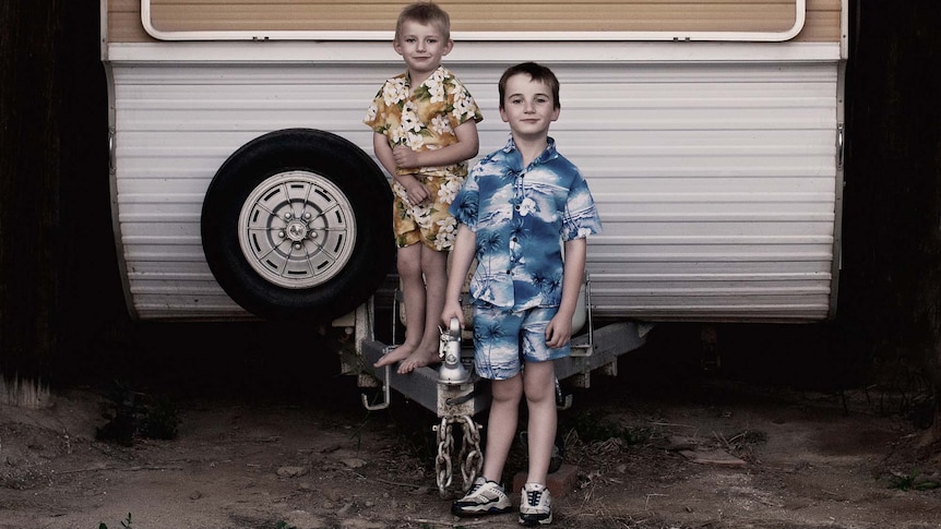 Caravan kids 2011, by Jennifer Stocks.