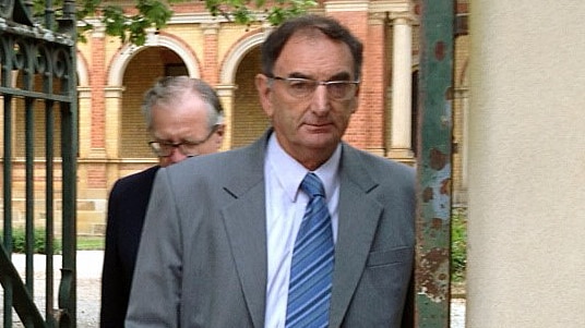 William Peter Standen outside court.