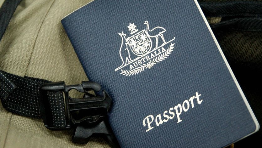 An Australian passport