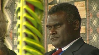 Bill Johnson is accused of plotting to kill Solomons Prime Minister Manasseh Sogavare. (File photo)